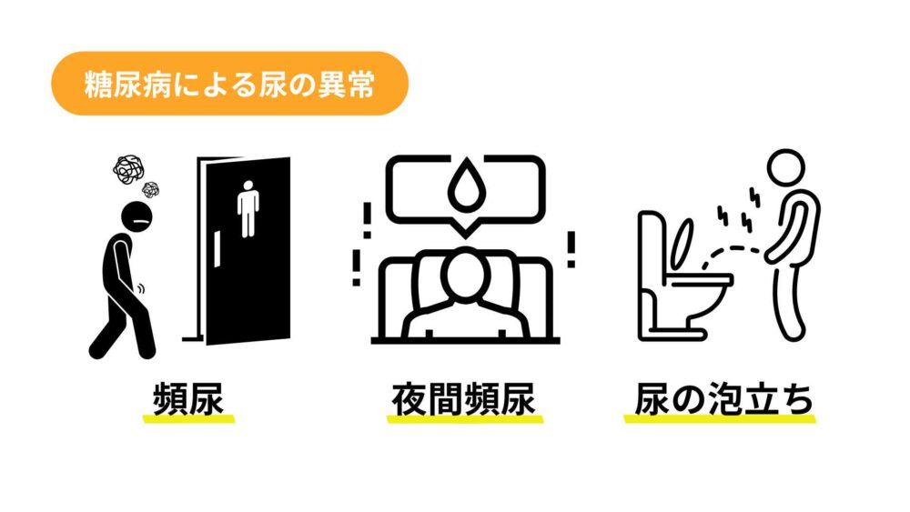 糖尿病の尿の異常