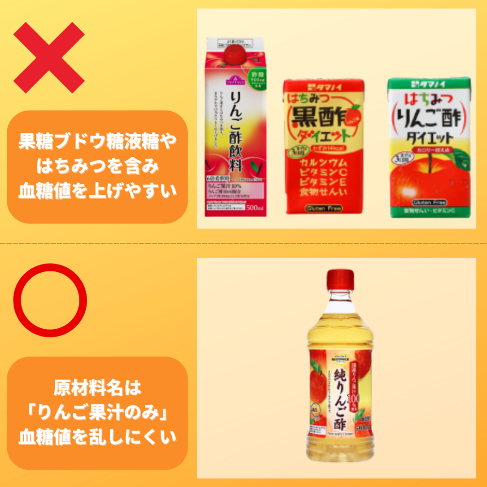 リンゴ酢の選び方